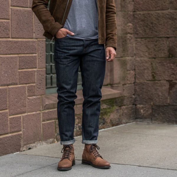 UB Selvedge Slim Tapered Jeans - Image 7