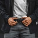 Men's Brogue Leather Belt