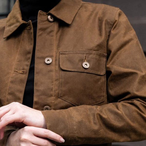 Waxed Canvas Field Jacket - Image 2