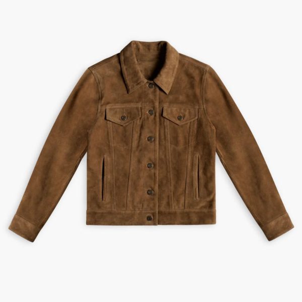 Suede Trucker Jacket - Image 4