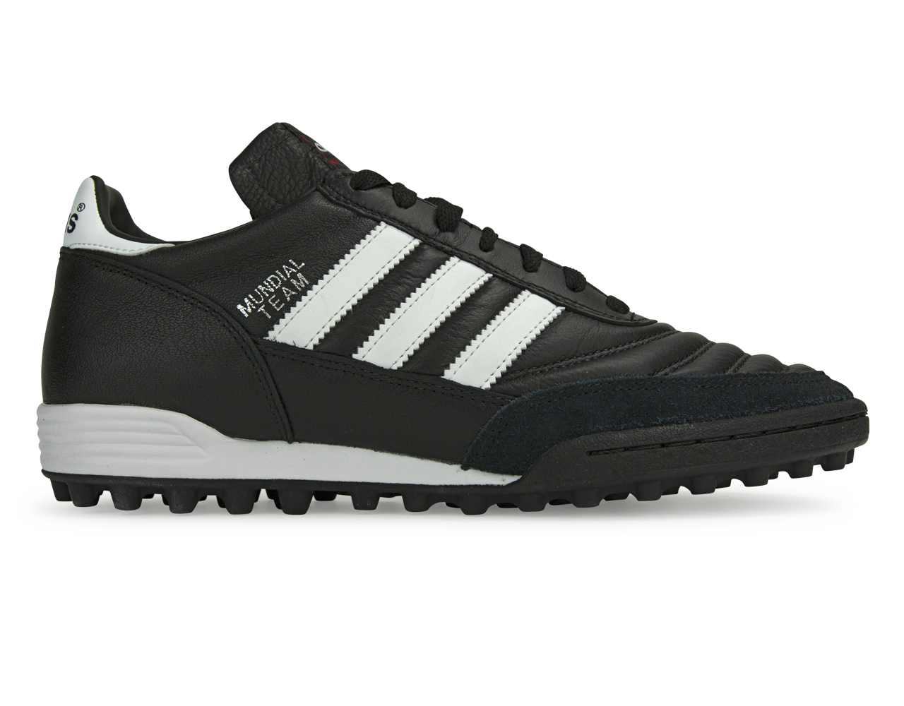 adidas Men's Mundial Team Turf Soccer Shoes Black/Running White