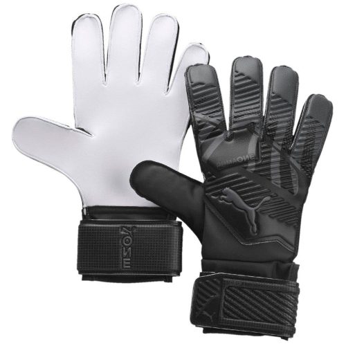 Puma Men's ONE Grip 4 RC Goalkeeper Gloves Black/Grey