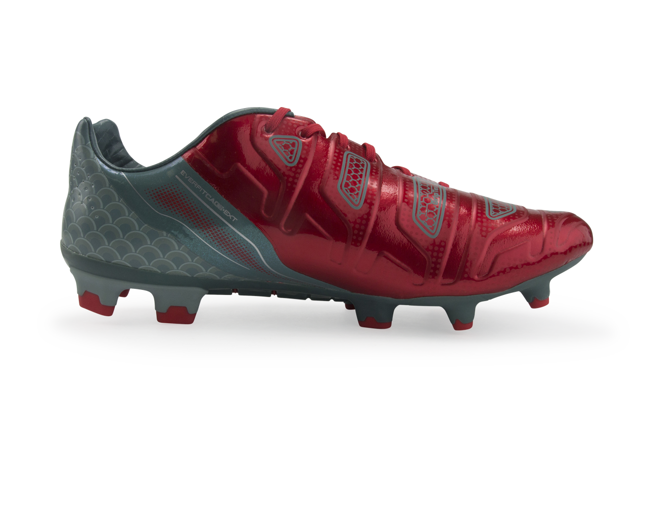 PUMA Men's evoPOWER 1.2 Graphic FG High Risk Red/White/Sea Pine - Image 3