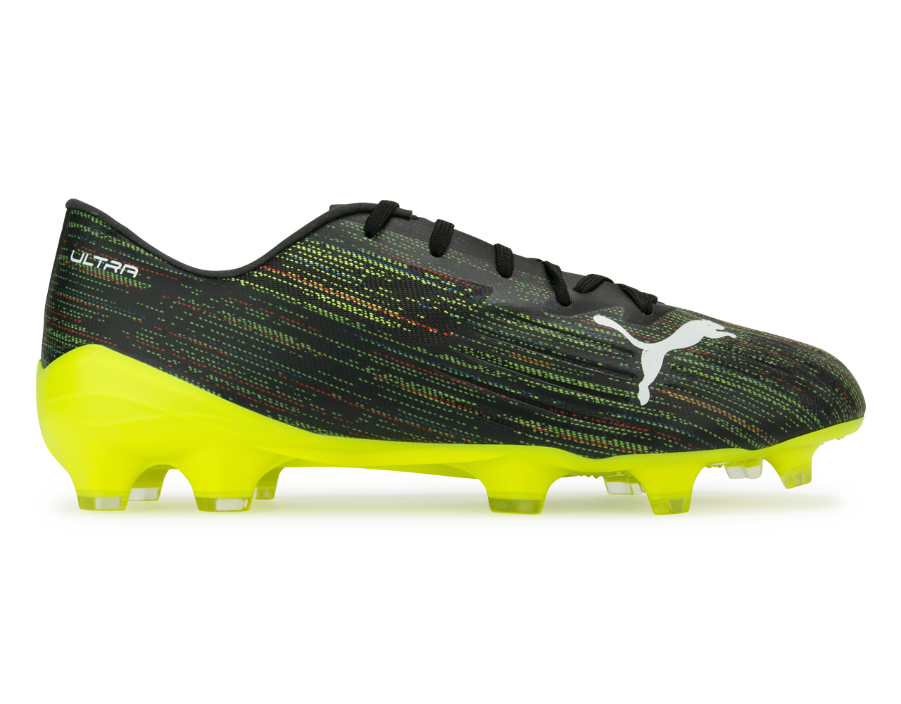 PUMA Men's Ultra 2.2 FG/AG Yellow/White - Image 2