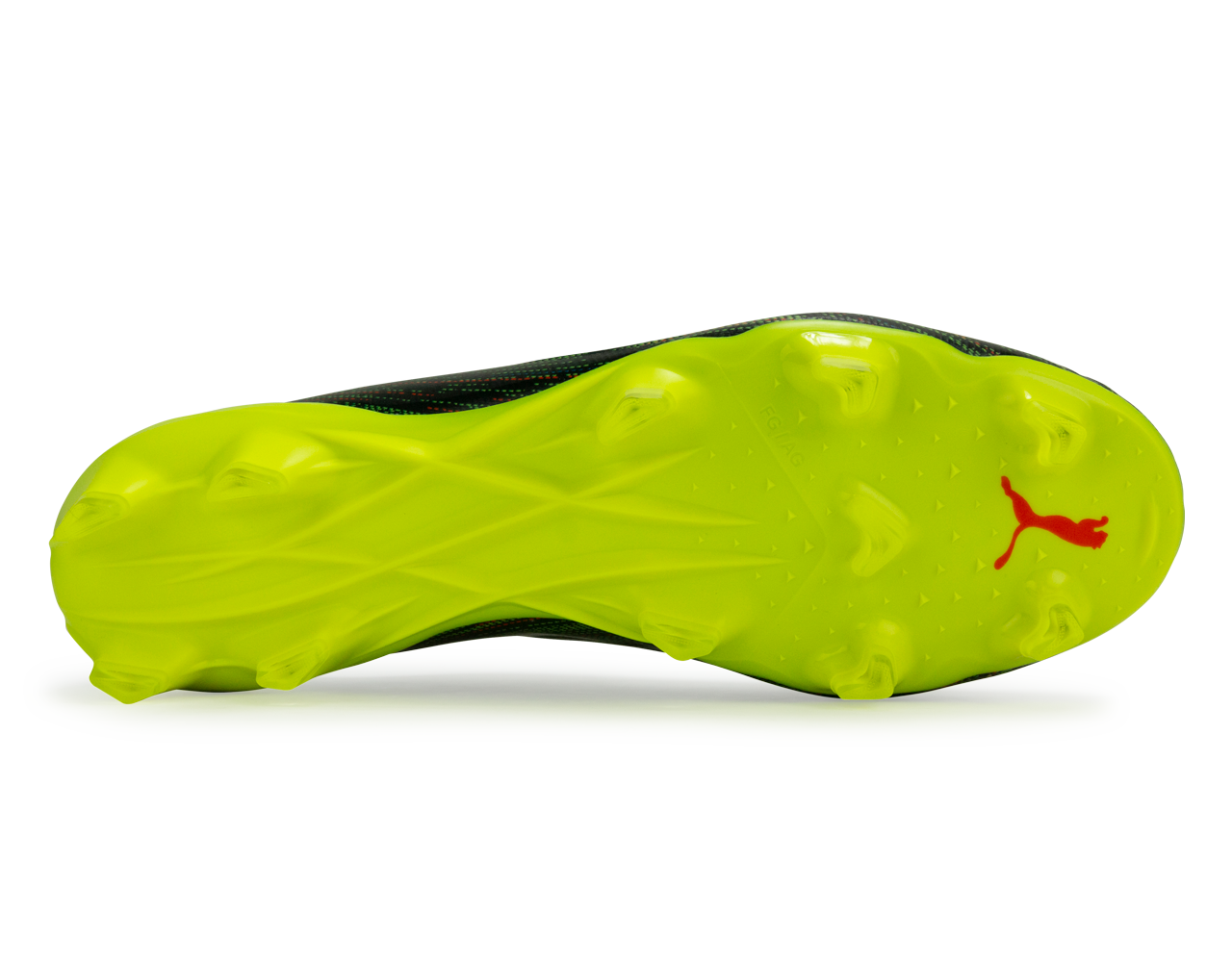 PUMA Men's Ultra 2.2 FG/AG Yellow/White - Image 5