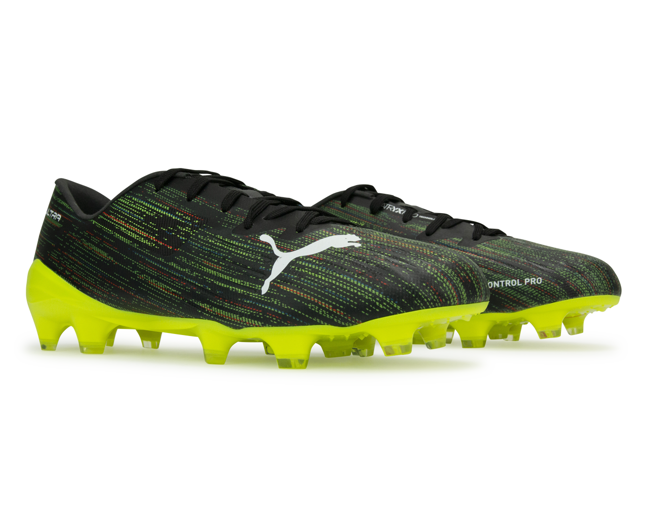 PUMA Men's Ultra 2.2 FG/AG Yellow/White - Image 3