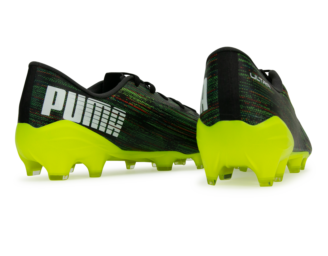 PUMA Men's Ultra 2.2 FG/AG Yellow/White - Image 4