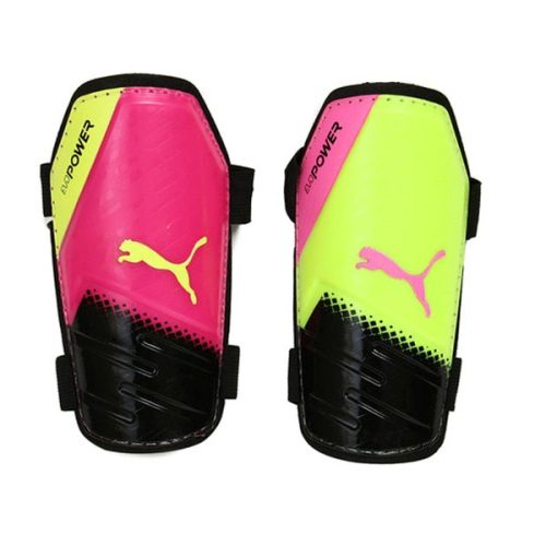 PUMA evoPOWER Tricks 5.3 Shin Guards Pink Glow/Yellow/Black