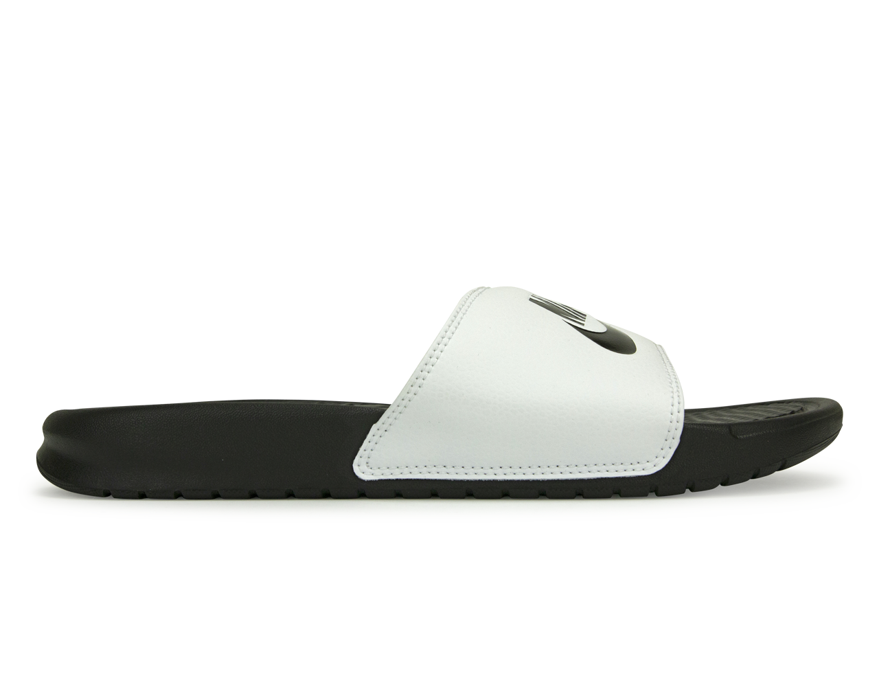 Nike Men's Benassi JDI Sandal White/Black