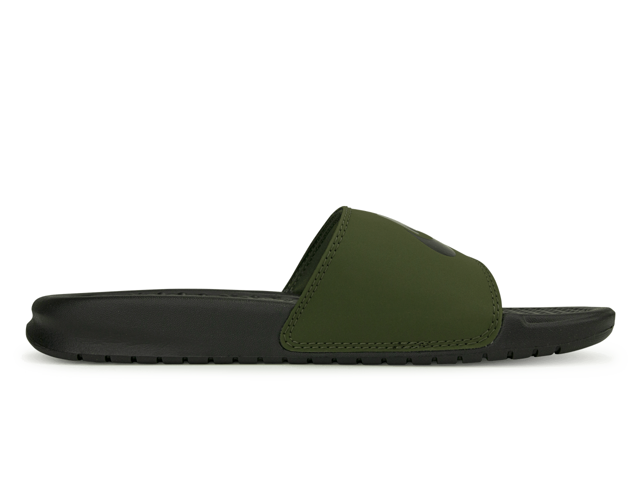 Nike Men's Benassi JDI Sandal Cargo Khaki/Black - Image 2