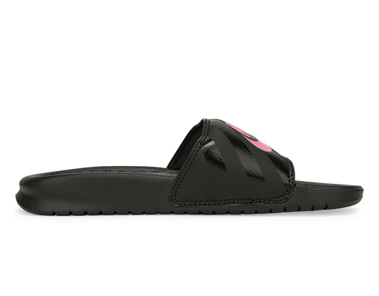 Nike Women's Benassi JDI Sandal Black/Pink - Image 2