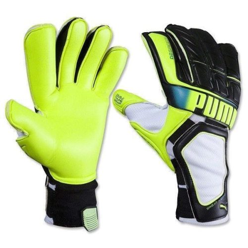 PUMA Men's EvoSpeed 3.2 Goalkeeper Gloves Black/Yellow