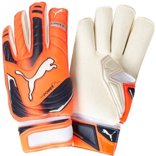 PUMA Men's evoPOWER Protect 2 RC Goalkeeper Gloves White/Fluro Yellow/Prism Vio