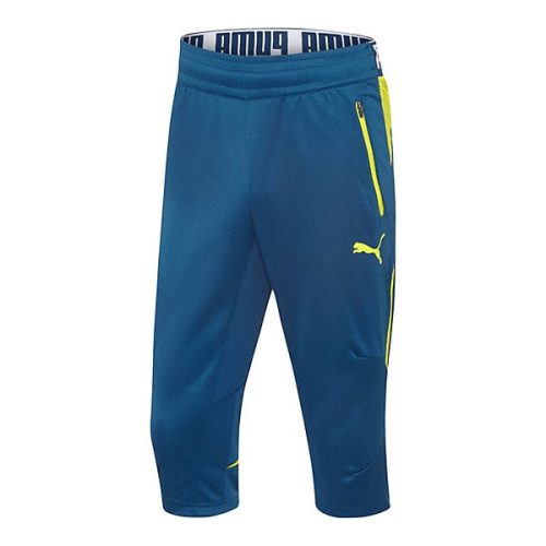 PUMA Men's Flicker Knicker 3/4 Sweatpants Poseidon-Sulphur Spring