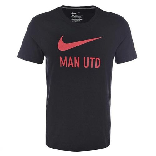 Nike Men's Manchester United Basic Tee Grey/Red