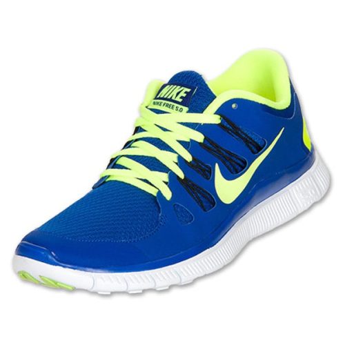 Nike Men's Free 5.0+ Running Shoes Hyper Blue/Black/Blue Tint