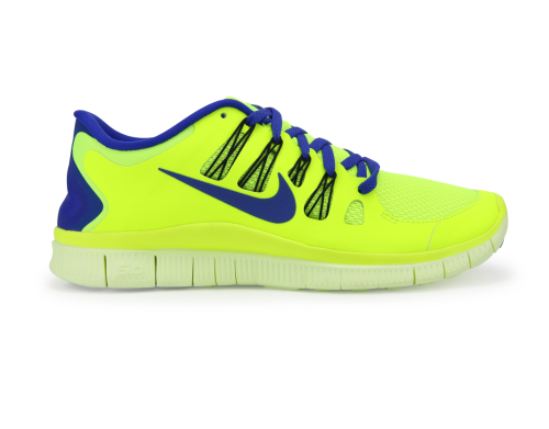 Nike Men's Free 5.0+ Running Shoes Volt/Black/Barely Volt