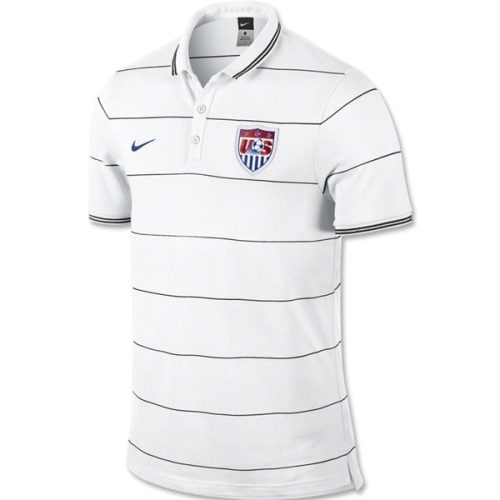 Nike Men's USA Polo 2 White/Bright Blue