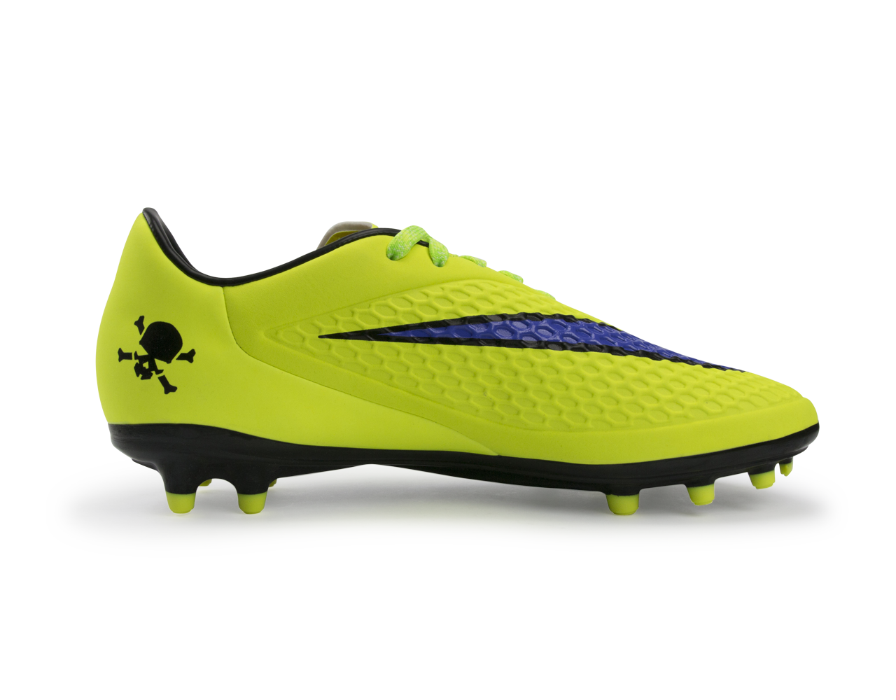 Nike Men's Hypervenom Phelon FG Volt/Hot Lava/Persian Violet - Image 2