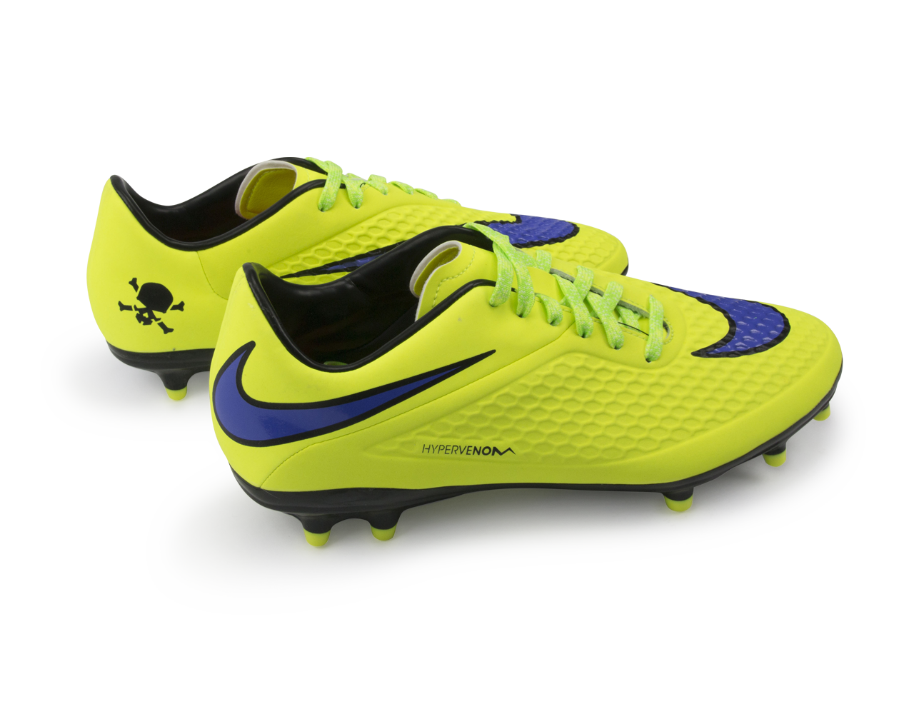 Nike Men's Hypervenom Phelon FG Volt/Hot Lava/Persian Violet - Image 3