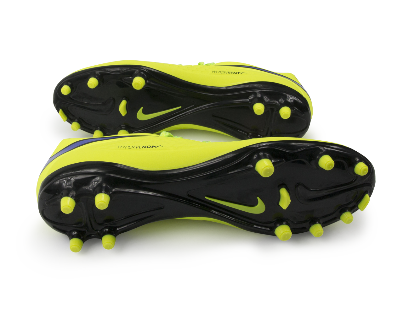 Nike Men's Hypervenom Phelon FG Volt/Hot Lava/Persian Violet - Image 4