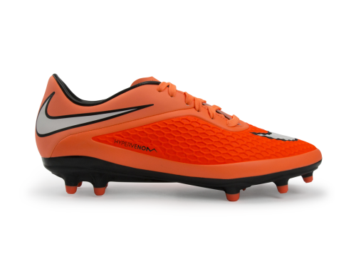 Nike Men's Hypervenom Phelon FG Hyper Crimson/White/Atomic Orange