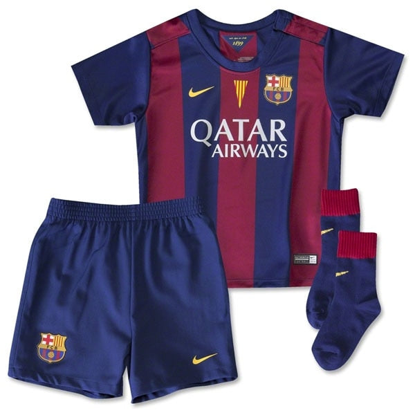Nike Infant FC Barcelona 14/15 Home Kit Loyal Blue/Sunlight