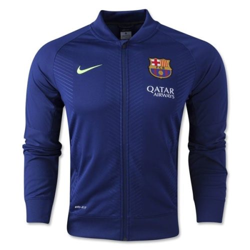 Nike Men's FC Barcelona Prematch Sideline Jacket Loyal Blue