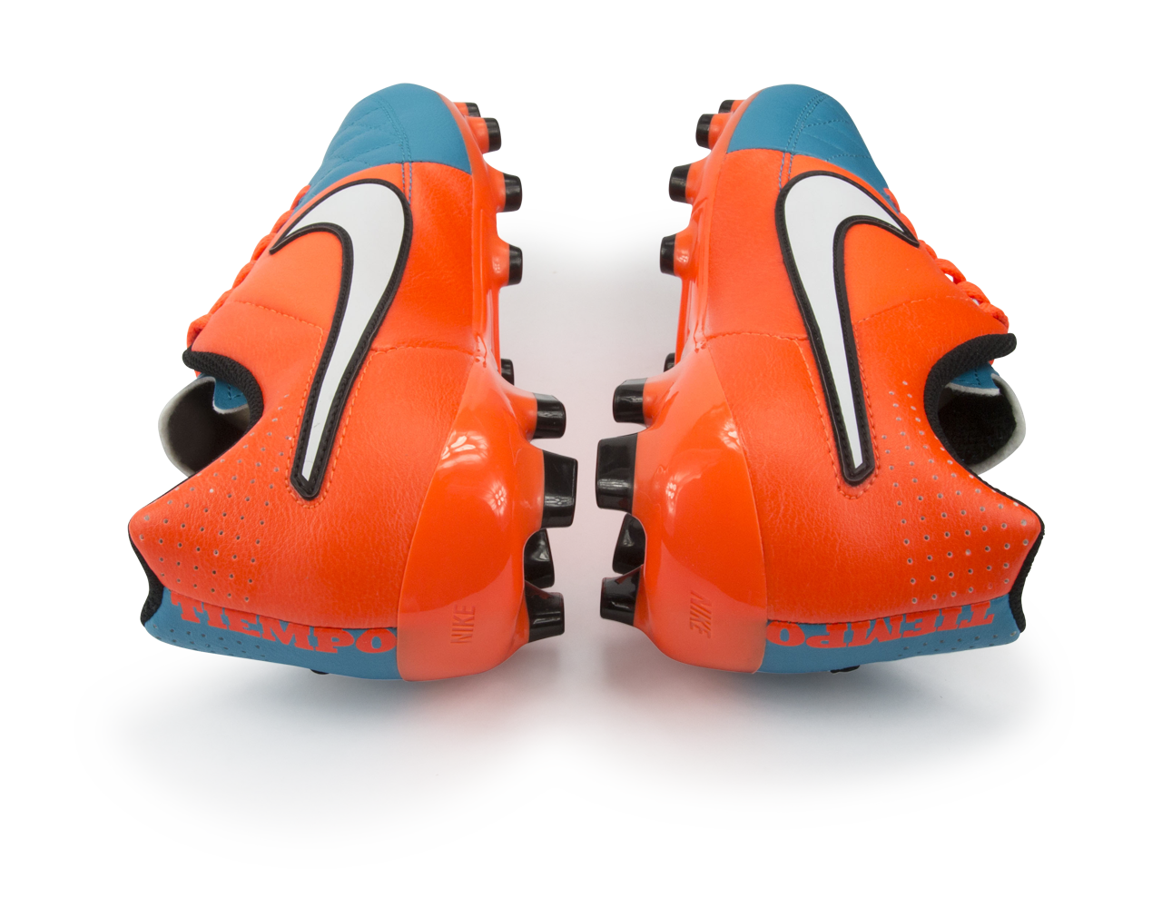 Nike Kids Tiempo Genio Leather FG Neo Turquoise/White/Hyper Crimson - Image 3