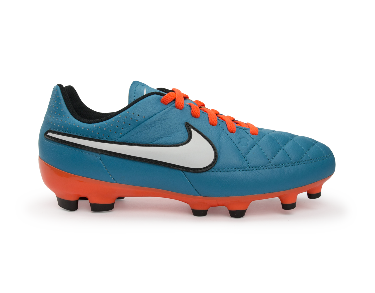 Nike Kids Tiempo Genio Leather FG Neo Turquoise/White/Hyper Crimson