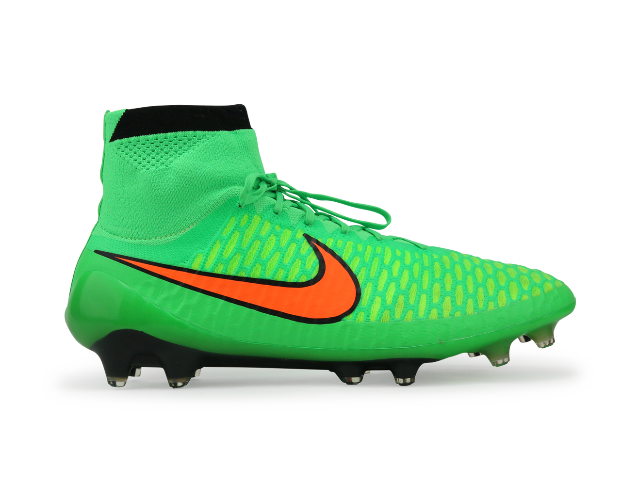 Nike Men's Magista Obra FG Posion Green/Total Orange/Flash Lime