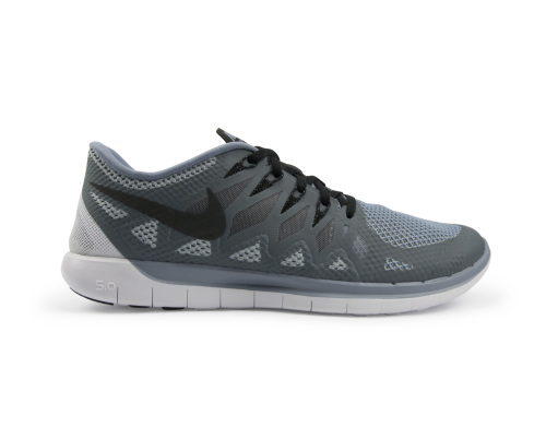 Nike Men's Free 5.0 Running Shoes Cool Blue/Black/Wolf Grey