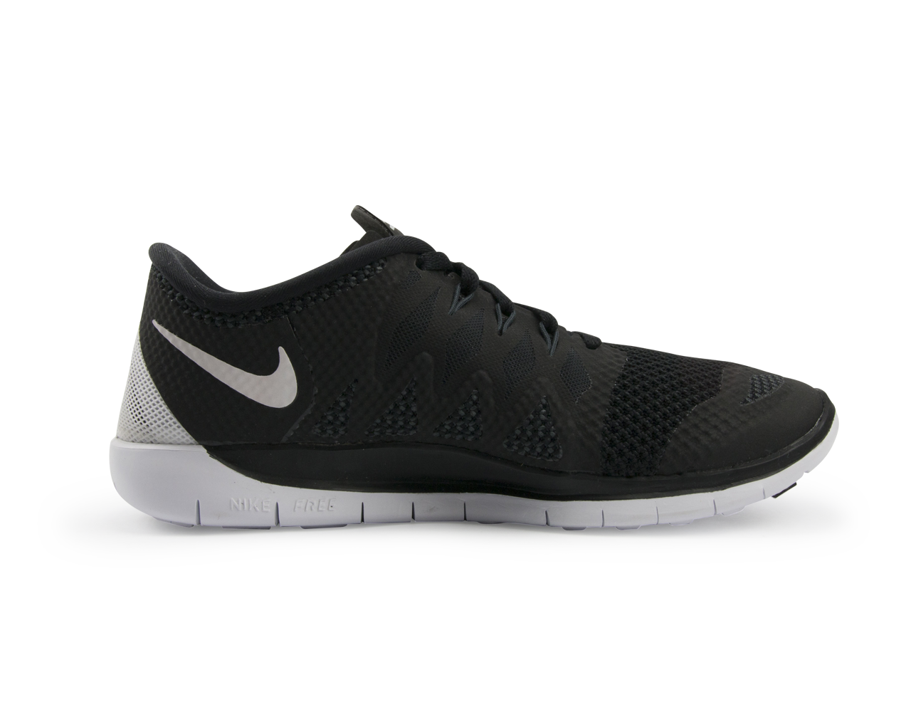 Nike Women's Free 5.0 Running Shoes Black/White/Anthracite - Image 6
