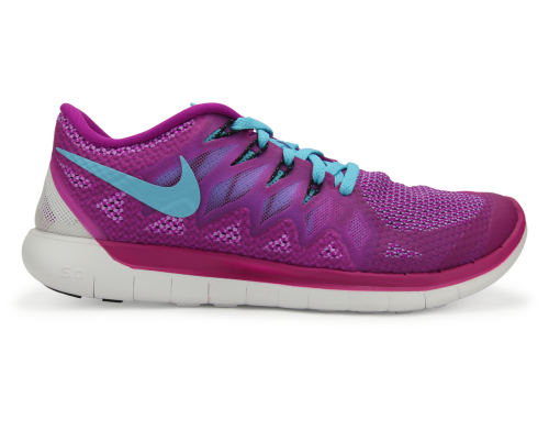 Nike Women's Free 5.0 Running Shoes Fuchsia Flash/Clearwater