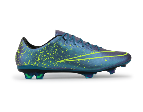 Nike Men's Mercurial Vapor X FG Squadorn Blue/Black/Volt