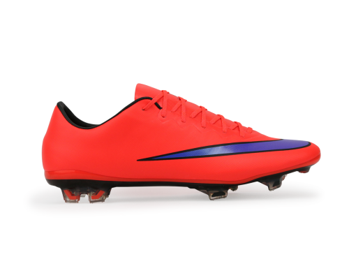 Nike Men's Mercurial Vapor X FG Bright Crimson/Violet/Black