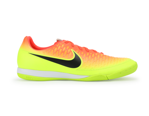 Nike Men's Magista Onda Indoor Soccer Shoes Total Crimson/Black Volt/Bright Citrus