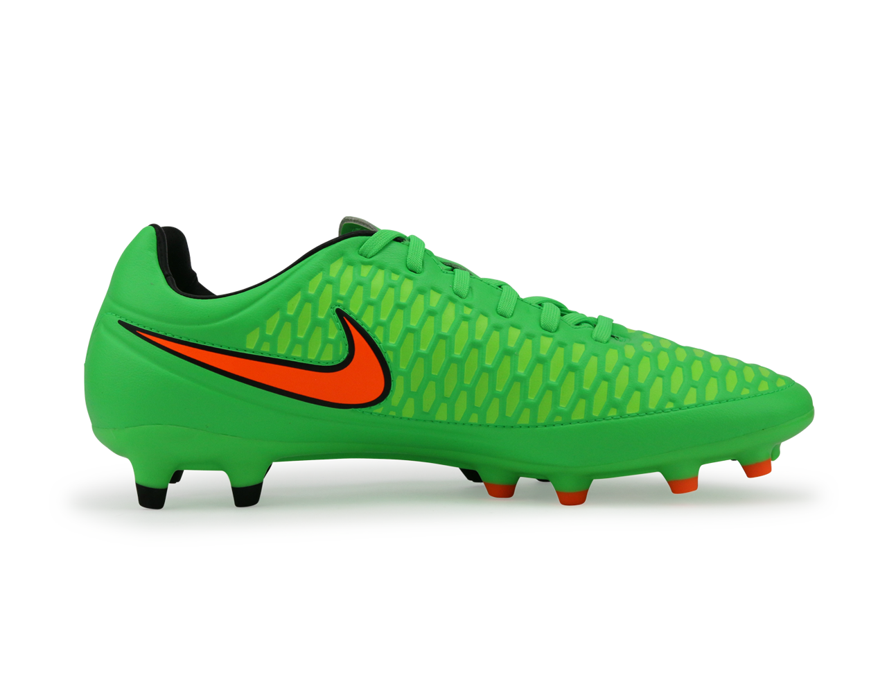 Nike Men's Magista Onda FG Posion Green/Total Orange/Flash Lime - Image 3