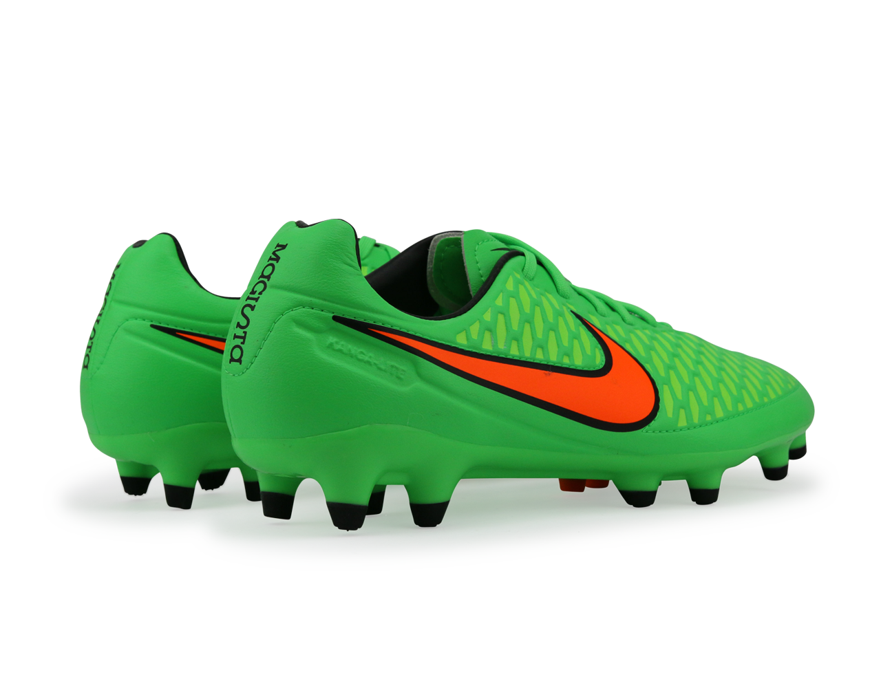 Nike Men's Magista Onda FG Posion Green/Total Orange/Flash Lime - Image 4
