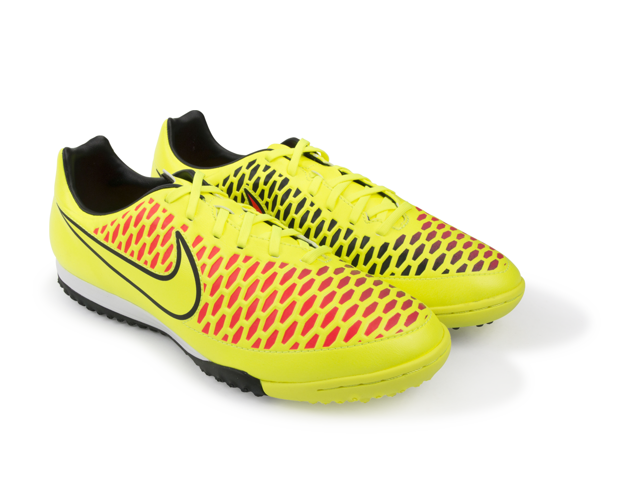 Nike Men's Magista Onda Turf Soccer Shoes Volt/Hyper Punch/Black - Image 3
