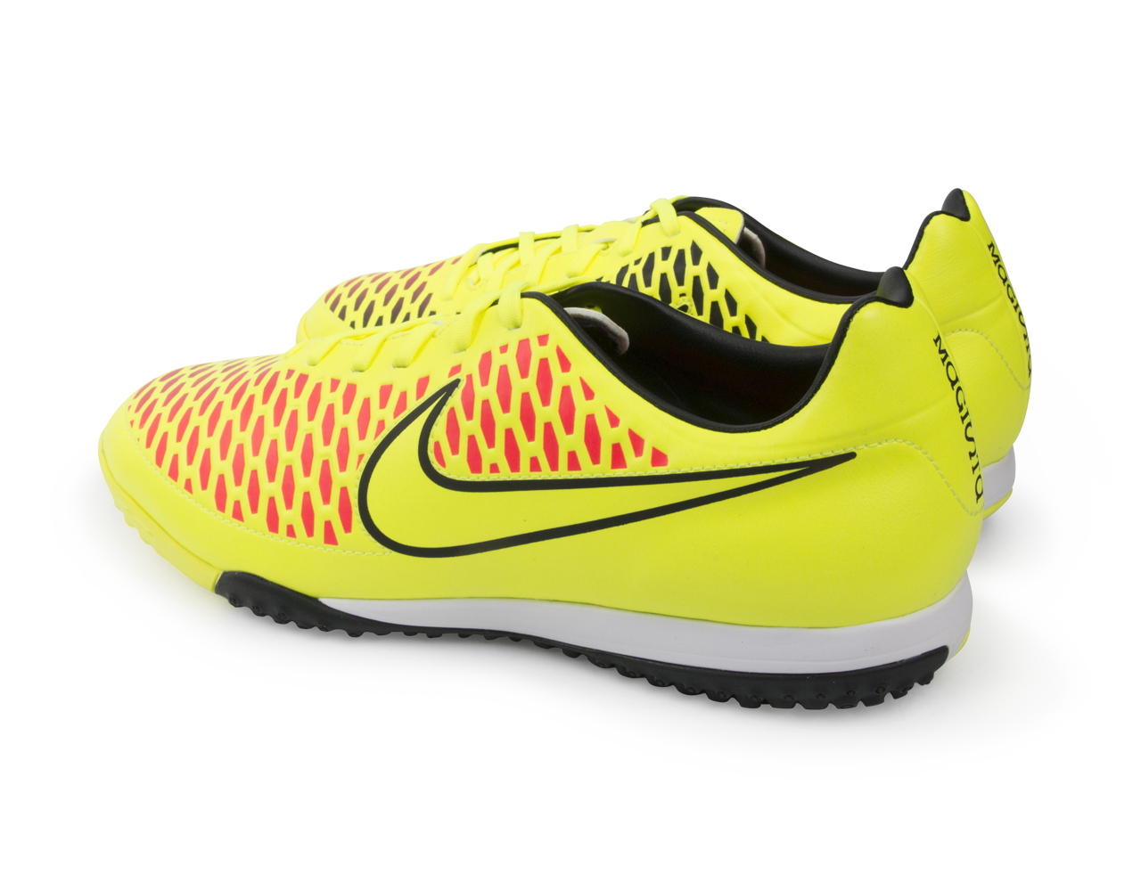 Nike Men's Magista Onda Turf Soccer Shoes Volt/Hyper Punch/Black - Image 6