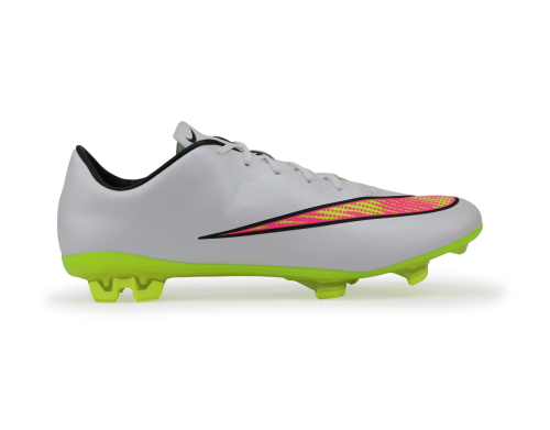 Nike Men's Mercurial Veloce II FG White/Volt/Black