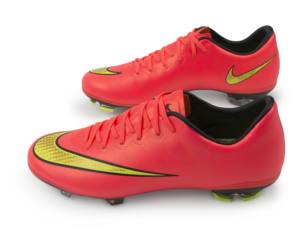 Nike Kids Mercurial Vapor X FG Volt/Metallic Gold/Black - Image 4