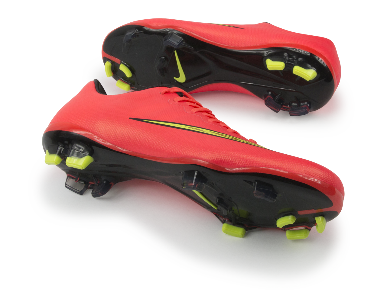 Nike Kids Mercurial Vapor X FG Volt/Metallic Gold/Black - Image 3