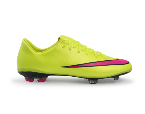 Nike Kids Mercurial Vapor V FG Volt/Hyper Pink/Black