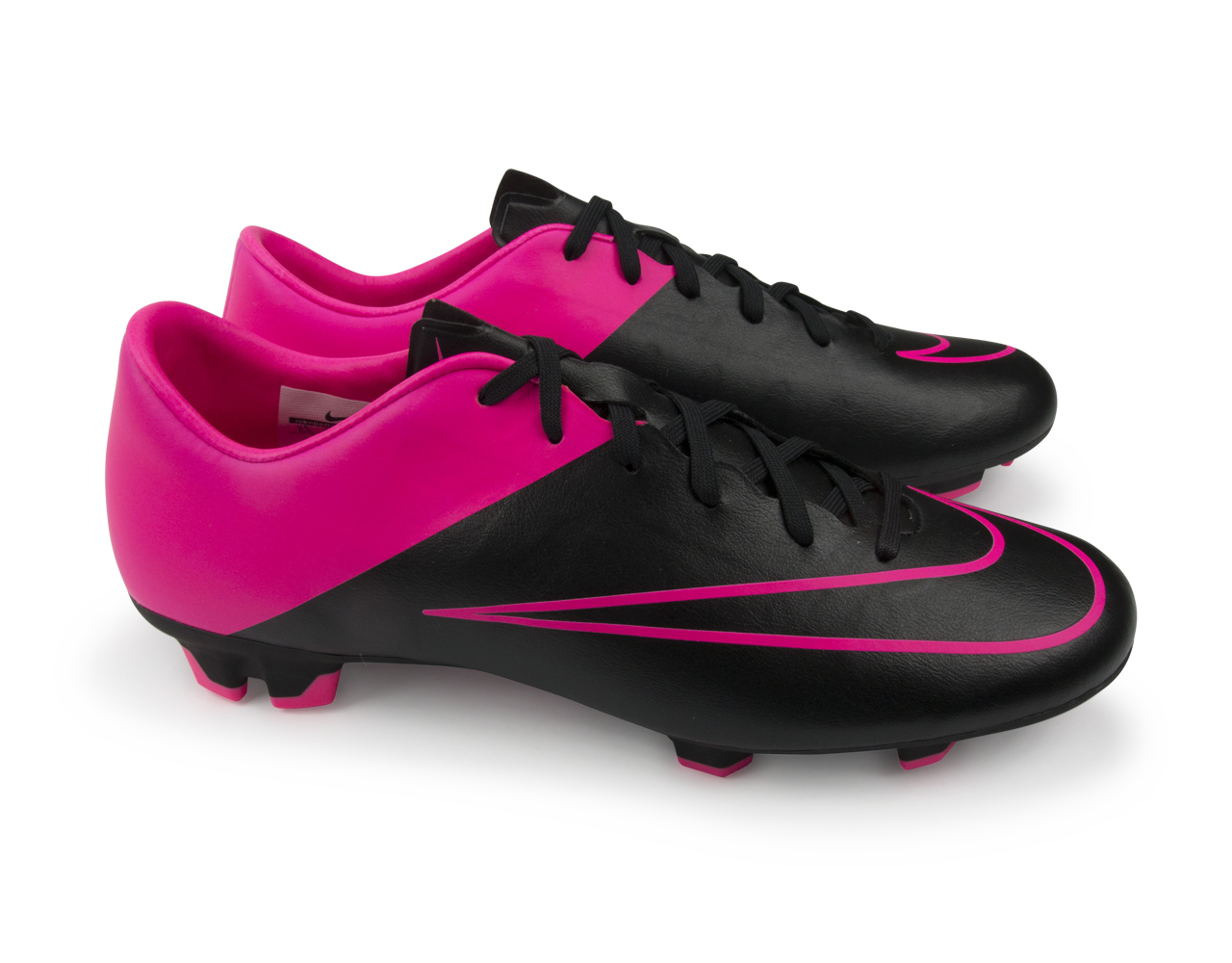 Nike Men's Mercurial Victory V FG Black/Hyper Pink/Pink Pow - Image 4