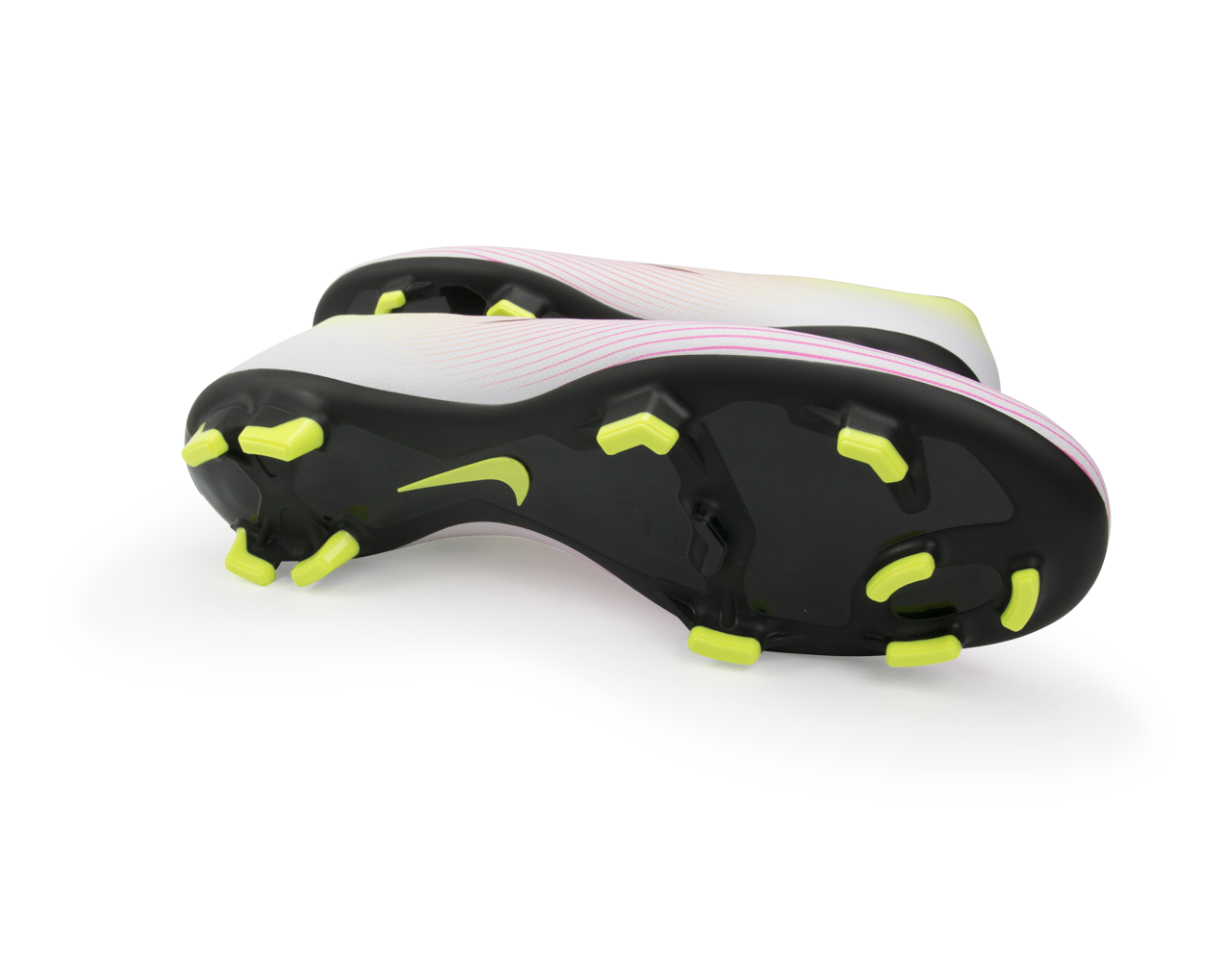 Nike Men's Mecurial Victory V FG White/Black/Volt - Image 5