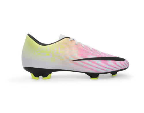 Nike Men's Mecurial Victory V FG White/Black/Volt