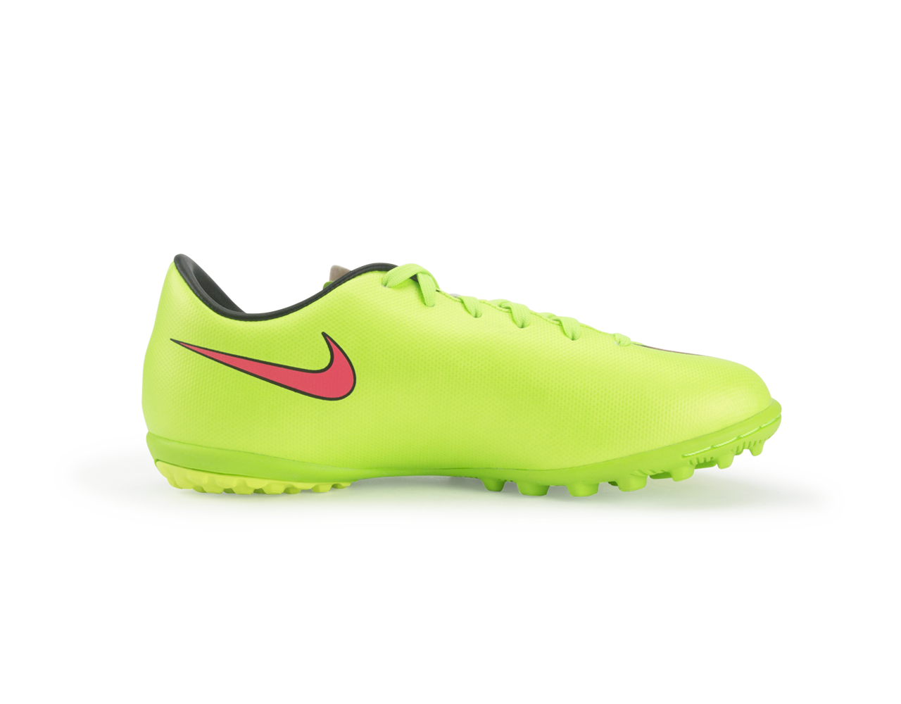 Nike Kids Mercurial Victory V Turf Soccer Shoes Electric Green/Hyper Punch/Black - Image 2