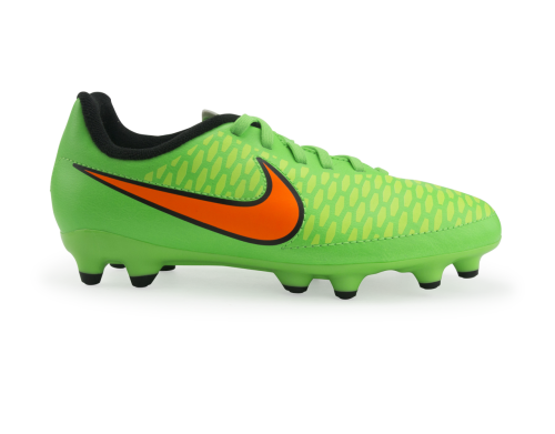 Nike Kids Magista Onda FG Posion Green/Total Orange/Flash Lime